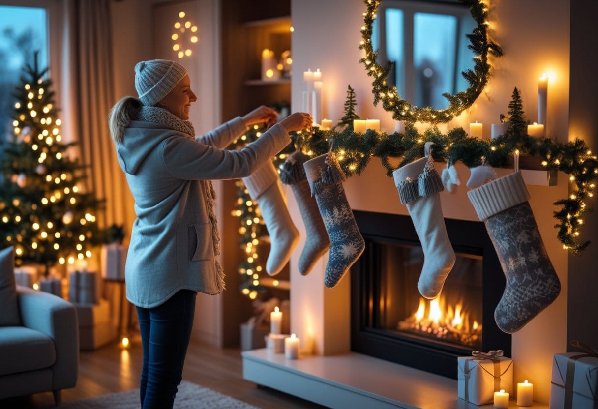 Sådan skaber du den perfekte julestemning med lys og julesokker til voksne